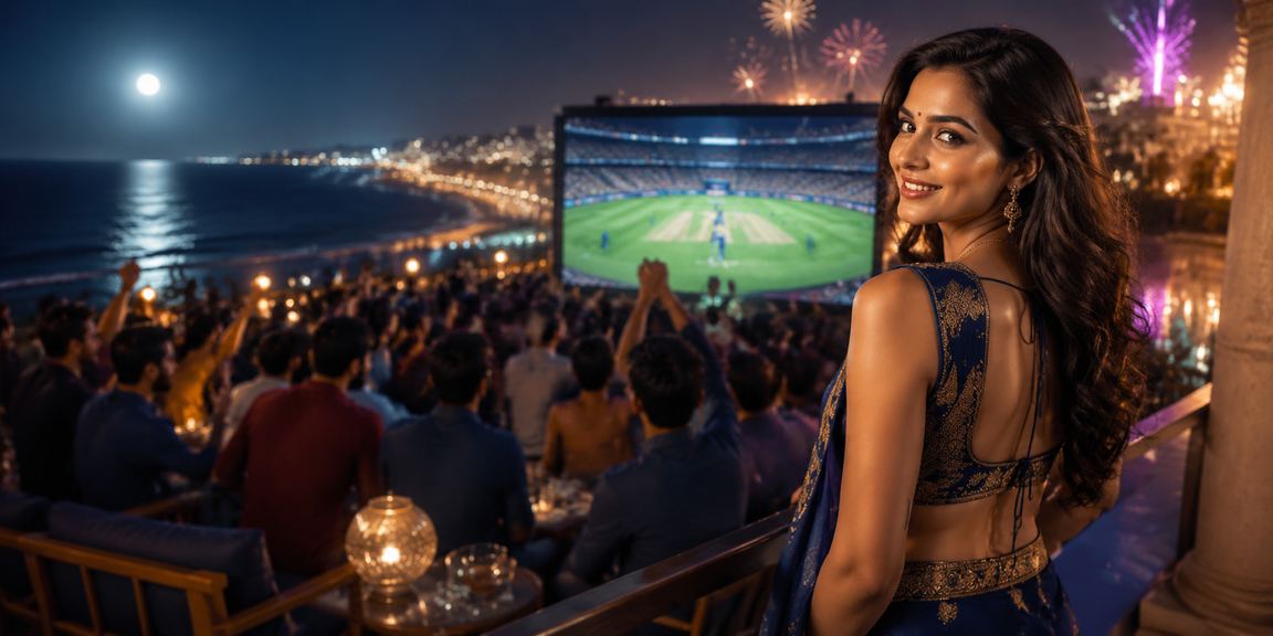 Indian player enjoying live cricket betting on mobile